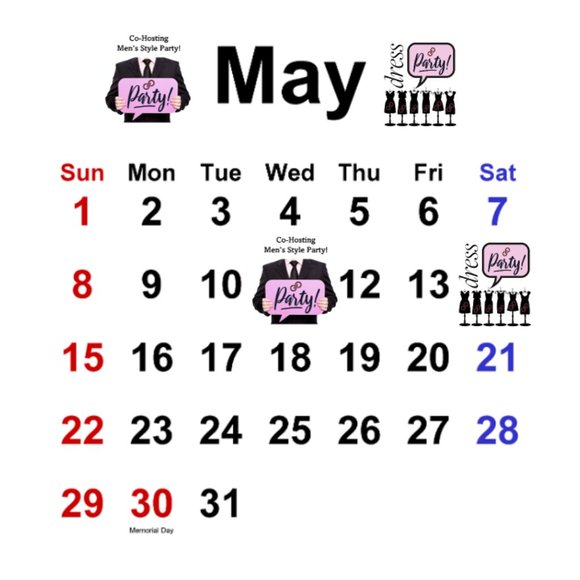 CO-HOSTING MEN'S STYLE PARTY MAY 11, 2022 🎉HOSTING MY 2ND POSH PARTY! YAY MAY! - Picture 2 of 11